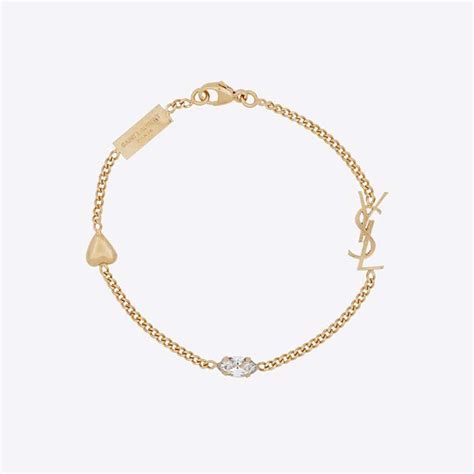 ysl heart bracelet|ysl bracelets for women.